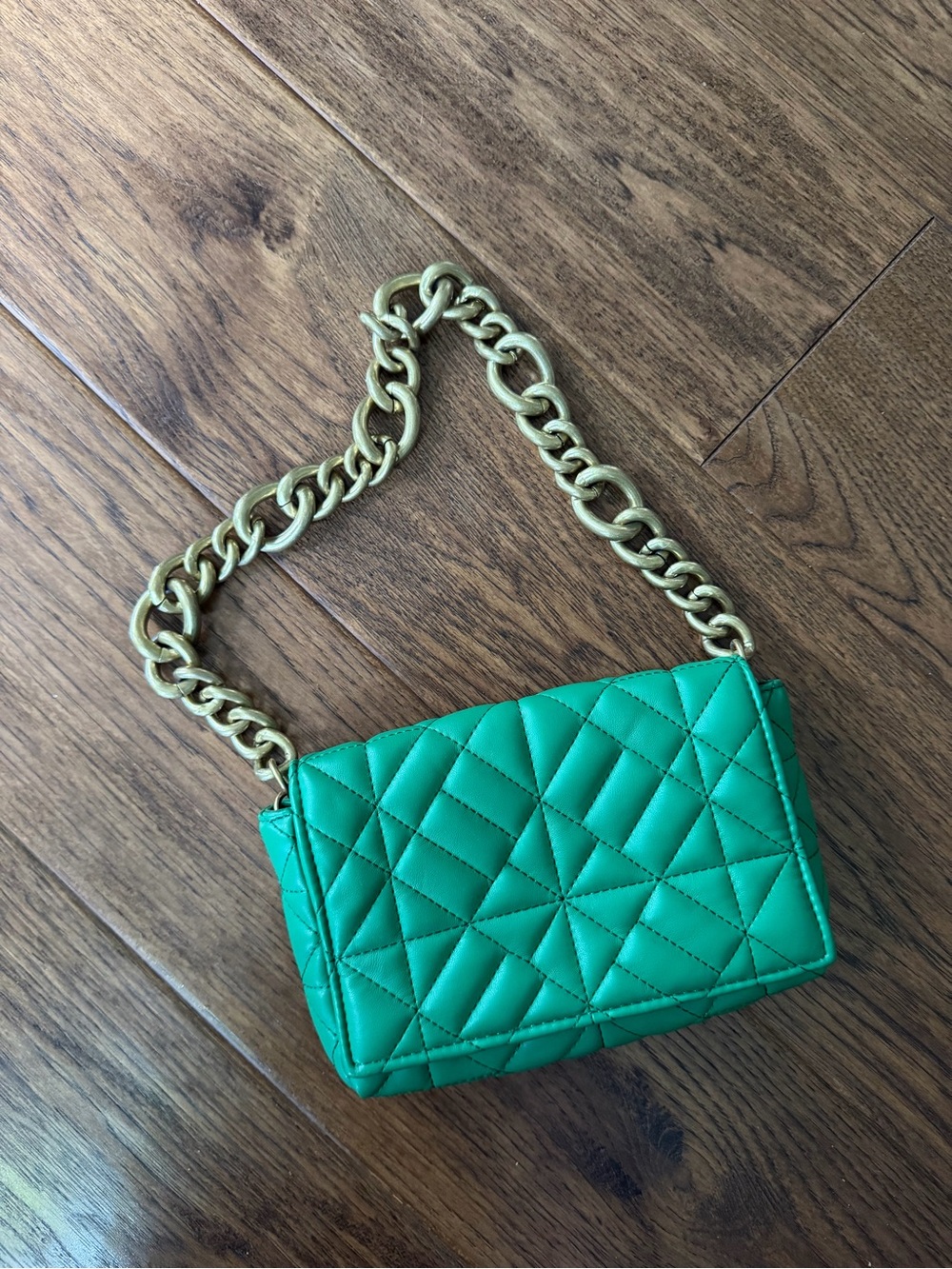 Zara Green Purse